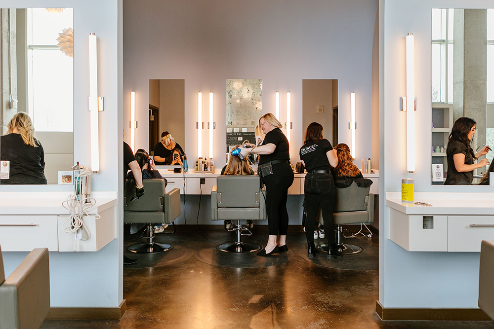blowoutco-team The Blowout Co team hard at work in the salon